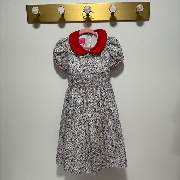 Claire and Charlie Other - Claire and Charlie smocked, floral toddler dress
